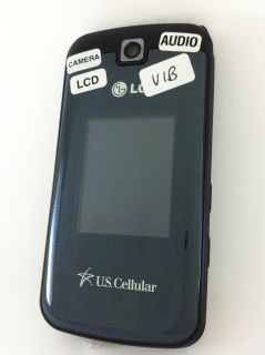 LG Wine II UN430 (US Cellular) 3G Flip w/FM Radio & 2MP Camera *NEEDS
