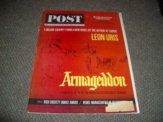 Saturday Evening Post April 20 1963 Leon Uris New Japan