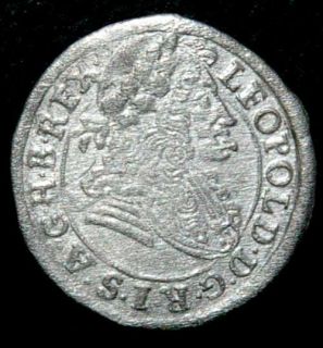 AUSTRIA   HUNGARY   LEOPOLD I   Poltura   1696