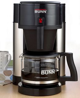 Bunn NHBB Velocity Brew 10 Cup Home Brewer, Black   Coffee, Tea