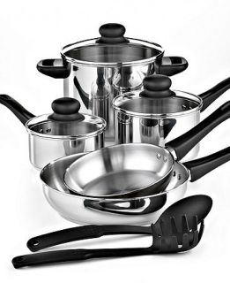 Tools of the Trade Basics Cookware, 10 Piece Set   Cookware   Kitchen