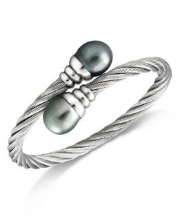 Pearl Wrap Bangle (10 11mm)   Bracelets   Jewelry & Watches