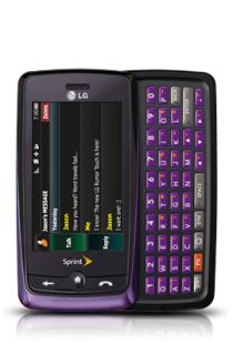 Brand New Sprint LG Rumor Touch Purple Clean ESN LN510