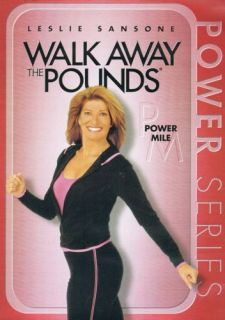 Leslie Sansone Walk Away The Pounds Power Mile DVD New Walking at Home