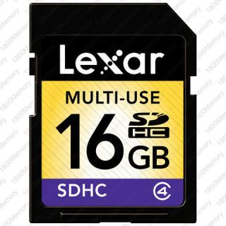 Genuine Lexar 8GB Multi Use SDHC SD Memory Card 8g High Speed Class4