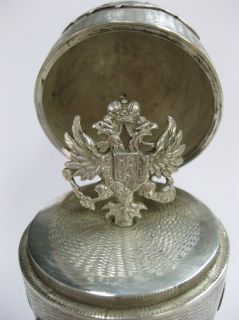 Estate RARE Russian Lev Oleks 84 Standard Silver Egg 1891