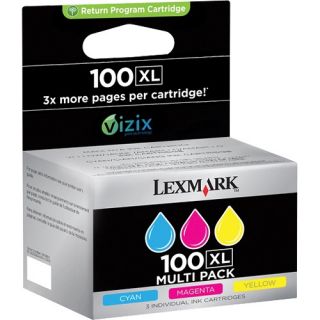 ink cartridges cyan magenta yellow for lexmark interact s605 all in