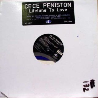 CE CE Peniston Lifetime to Love 12 VG 49 2029 1 Vinyl 2000 Record