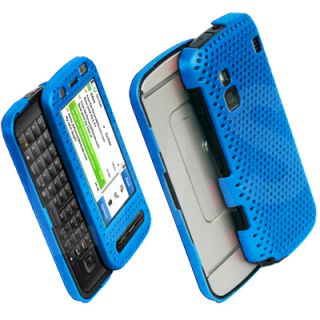 Light Blue Hard Mesh Case Cover Skin for Nokia C6