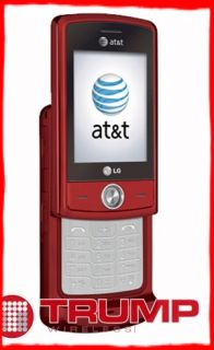 LG CU720 Shine Cell Phone at T Cingular Slide 3G Red