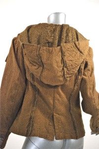 Rundholz Kangaroo Wool Cotton Jacket w Removable Hood Brand New M