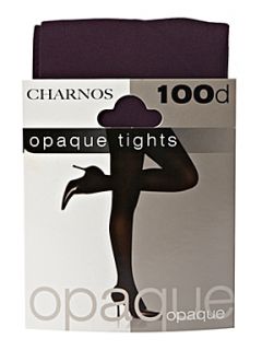 Charnos 100D Opaque Tight Purple   