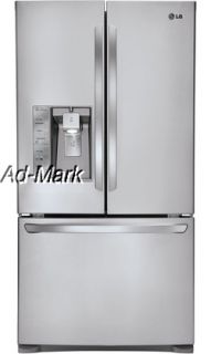 LG 31 CuFt Stainless Steel French Door Refrigerator LFX31935ST