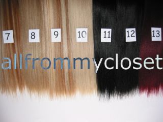 22 Blonde Black Brown Choose Color Hair Extensions