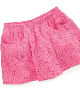 DKNY Kids Skirt, Girls Lace Skort   Kids Girls 7 16
