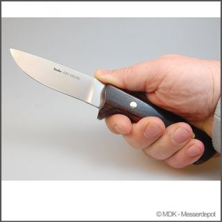 MDK   ORIGINAL GERMAN LINDER HUNTING KNIFE COCOBOLO HANDLE + LEATHER
