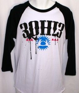 New 3OH 3 T Shirt Sean Foreman Nathanien Motte Large