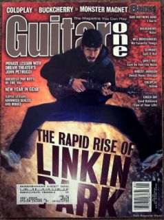 Linkin Park Guitar One May 2001 Coldplay Buckcherry Monster Magnet