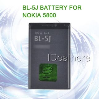BL 5J Li ion Polymer Battery for Nokia 5800 5233 5800W x6 C3 5235 5230