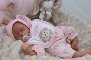 Reborn Baby Girl Doll Baby 1 of Triplets by Lisa Farmer Lovern