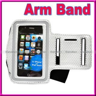 Red Sports Armband Pouch Cover Case for Apple iPhone 3G 3GS 4 4S iPod