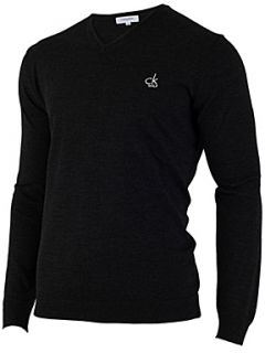 Homepage  Men  Knitwear  Calvin Klein Golf Merino v neck sweater