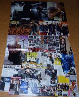 Linkin Park German Posters clippings Poster Chester Shinoda Collection
