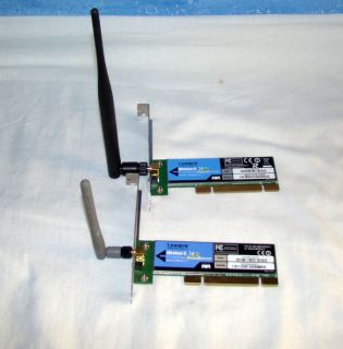 Linksys Speed Booster Wireless G PCI Adapter w Speedbooster WMP54GS