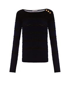 Kookai Breton lace sweater Blue   