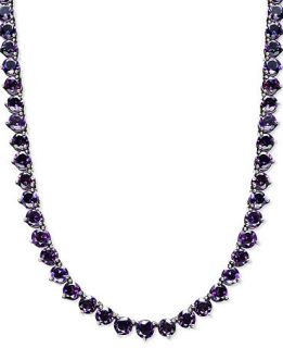 Sterling Silver Necklace, Amethyst Necklace (30 ct. t.w.)   Necklaces