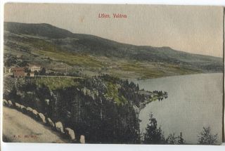 Loken Valdres Norway Norge Antique Postcard 11912A