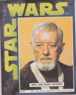 General Mills Star Wars 1977 Ben Kenobi