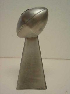 Pewter Lombardi Trophy Given to Members of The Media NFL SKU 584
