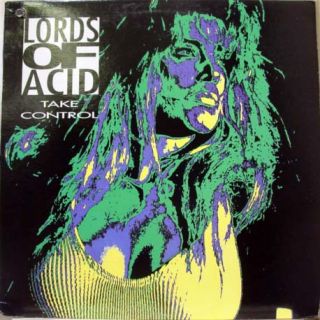 Lords of Acid Take Control 12 VG Carol 2512 0 Vinyl 1991 Record