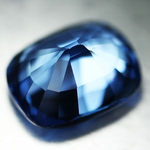 11 90ct Awesome London Blue Topaz Cushion Loose Gemstone