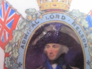Litre 9 British Navy Pussers Rum Wade SHIPs Decanter Lord Nelson