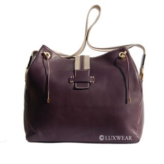 Loro Piana Handbag Buttersoft Purple Spring Bag