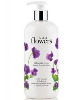 flowers violet blossom 3 in 1 shampoo, shower gel & bubble bath, 16 oz