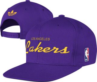 Los Angeles Lakers Purple Draft Anniversary Snapback Adjustable Hat
