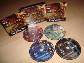 Legend of Dragoon Original PlayStation PS1 PAL Complete