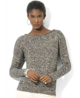 Lauren Ralph Lauren Sweater, Long Sleeve Cable Knit Tunic