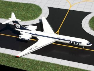 Lot Polish Airlines Ilyushin IL 62m SP LBE 1 400 Scale Dieact