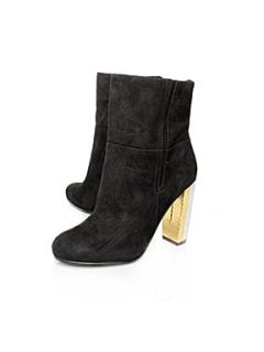Nine West Justhang High Ankle Boots Black   