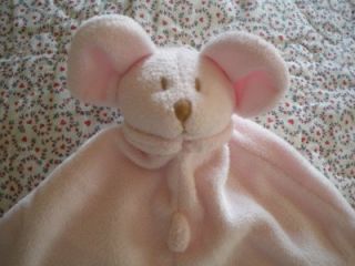 Angel Dear Pink Mouse Security Blanket Lovie NWOT