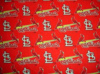 RARE MLB St Louis Cardinals Out of Print Cotton Fabric