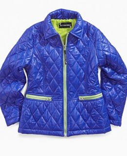 or little girls contrast zipper hooded jacket reg $ 42 00 sale $ 29 40