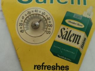 Salem Cigarette Thermometer Advertising Sign