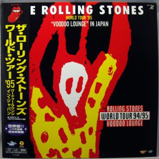 Laserdisc ROLLING STONES in Japan 1985 VOODOO LOUNGE Tour Mick Jagger