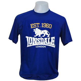 New Mens Lonsdale London Navy Blue T Shirt Short Sleeve Size XXL