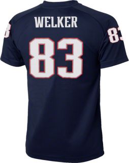 look like their favorite player with this wes welker youth navy 83